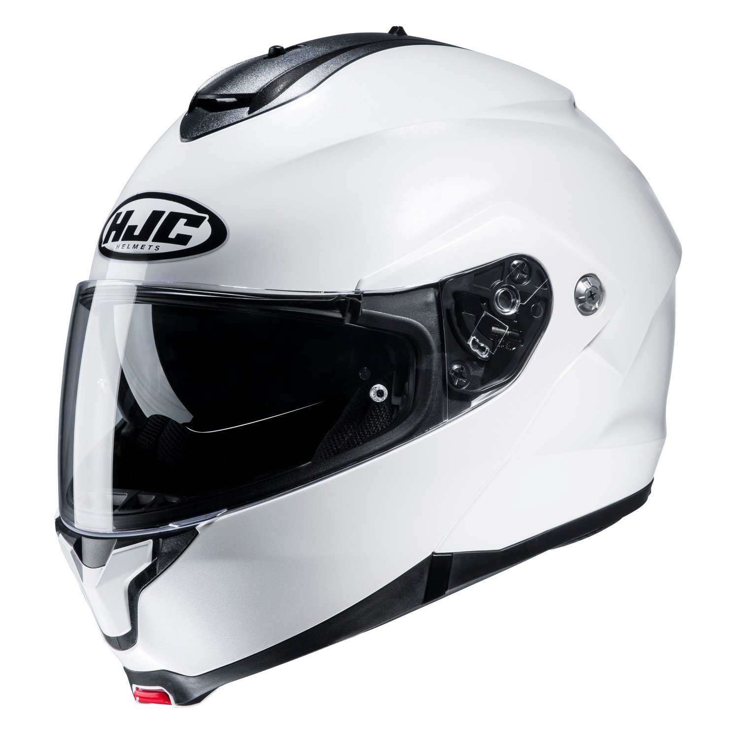 HJC C91N UNI Pearl White