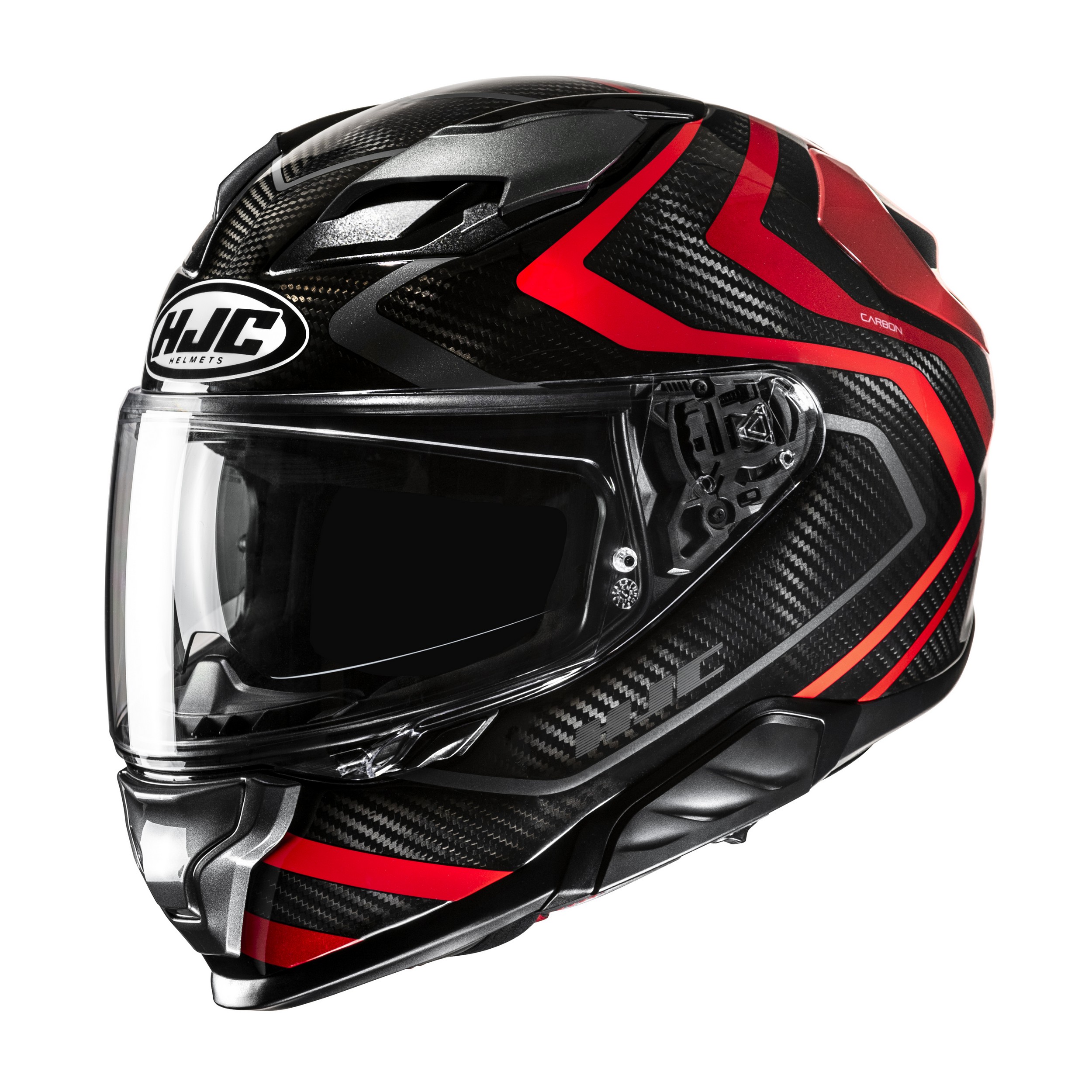 HJC F71 carbon Carbon Nevio MC1