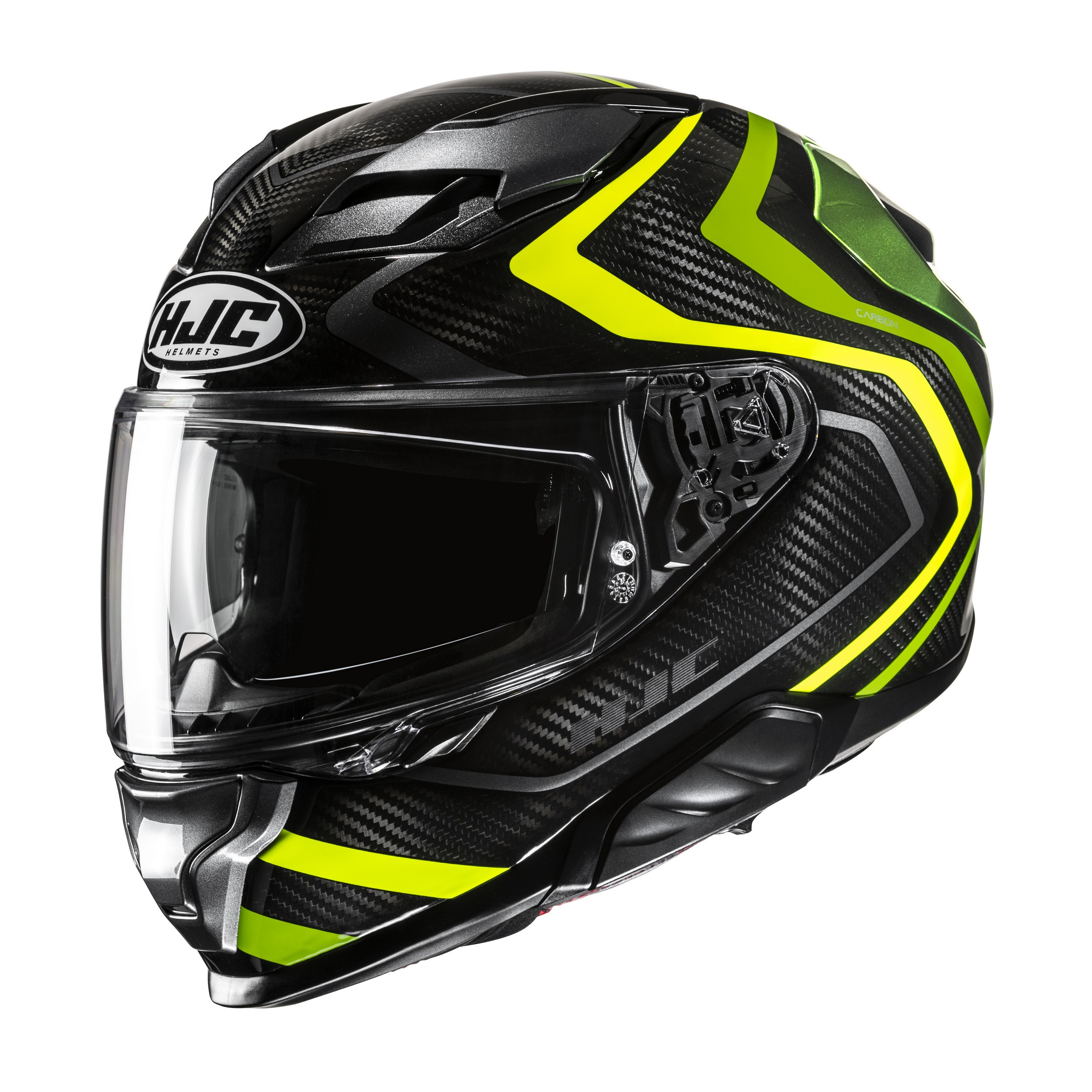 HJC F71 carbon Carbon Nevio MC3H