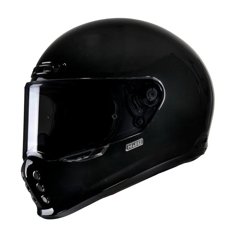 HJC V10 UNI Solid black